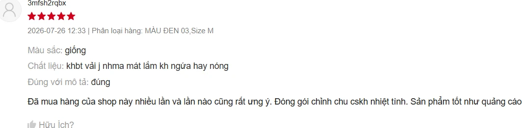 Đánh giá của khách 1
