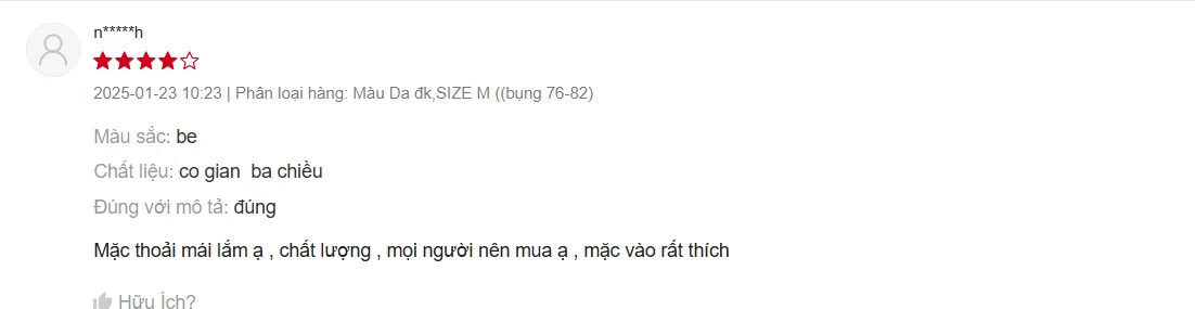 Đánh giá của khách 1