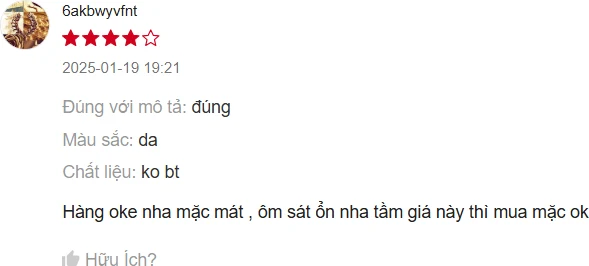 Đánh giá của khách 1